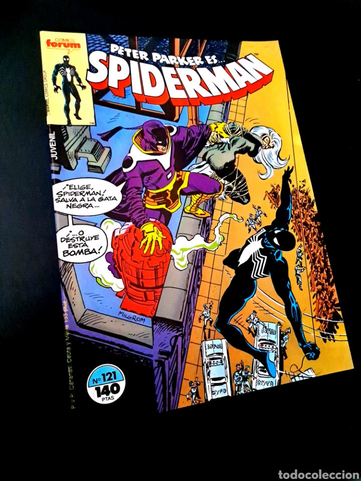 C&oacute;mics: DE KIOSCO SPIDERMAN 121 COMICS FORUM MARVEL - Foto 1
