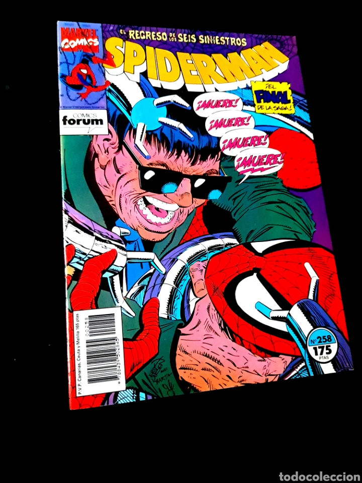 C&oacute;mics: DE KIOSCO SPIDERMAN 258 COMICS FORUM MARVEL - Foto 1
