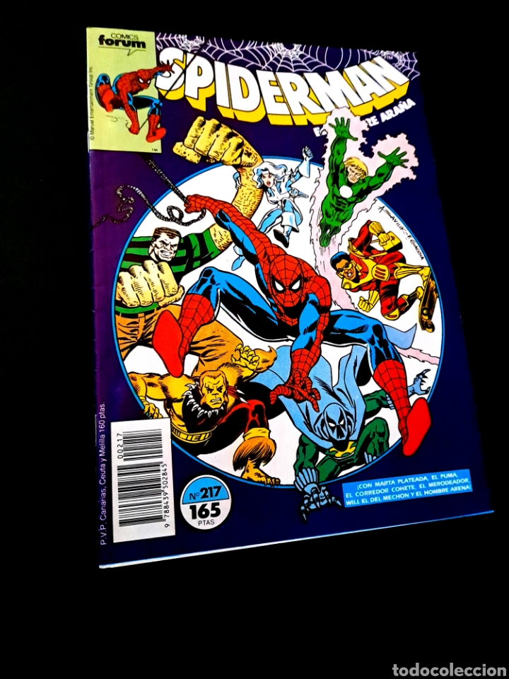 C&oacute;mics: EXCELENTE ESTADO SPIDERMAN 217 COMICS FORUM MARVEL - Foto 1