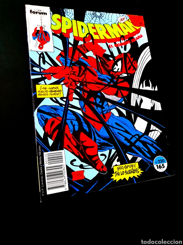 C&oacute;mics: EXCELENTE ESTADO SPIDERMAN 220 COMICS FORUM MARVEL - Foto 1