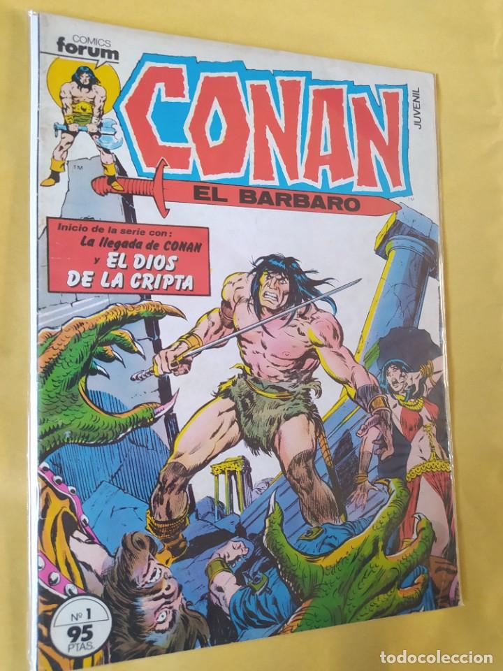 C&oacute;mics: CONAN #1-SPANISH EDITION(FORUM 1984)-FN-BOLSA & BACKBOARD - Foto 1