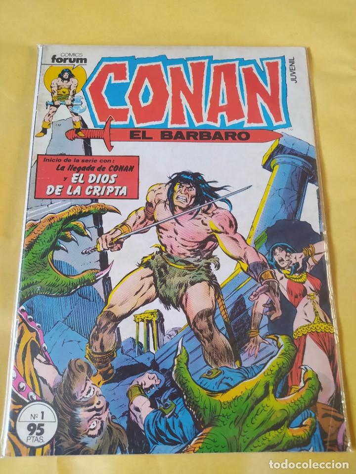 C&oacute;mics: CONAN #1-SPANISH EDITION(FORUM 1984)-FN-BOLSA & BACKBOARD - Foto 2