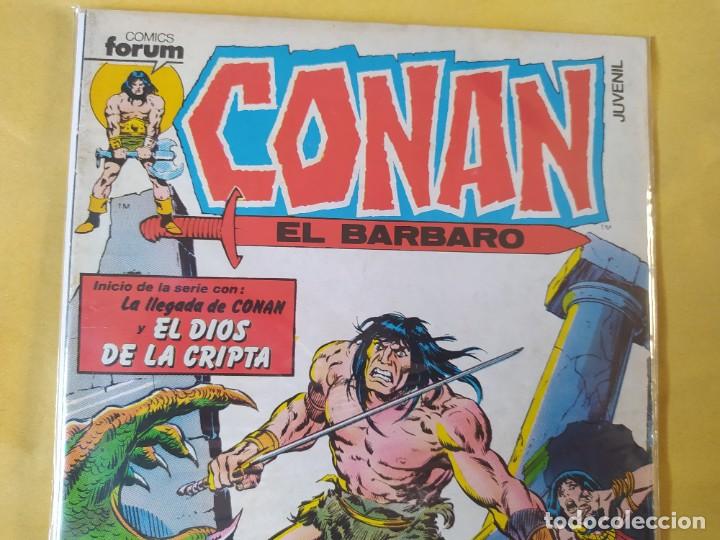 C&oacute;mics: CONAN #1-SPANISH EDITION(FORUM 1984)-FN-BOLSA & BACKBOARD - Foto 3