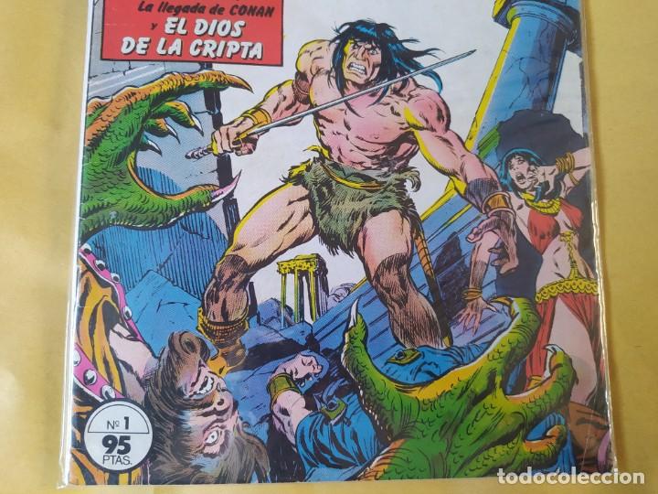 C&oacute;mics: CONAN #1-SPANISH EDITION(FORUM 1984)-FN-BOLSA & BACKBOARD - Foto 4