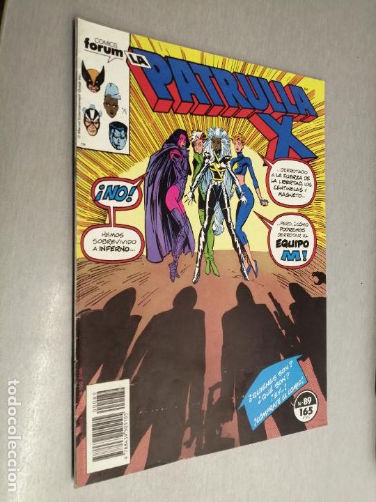 C&oacute;mics: PATRULLA X VOL. 1 N&ordm; 89 / MARVEL - FORUM - Foto 1