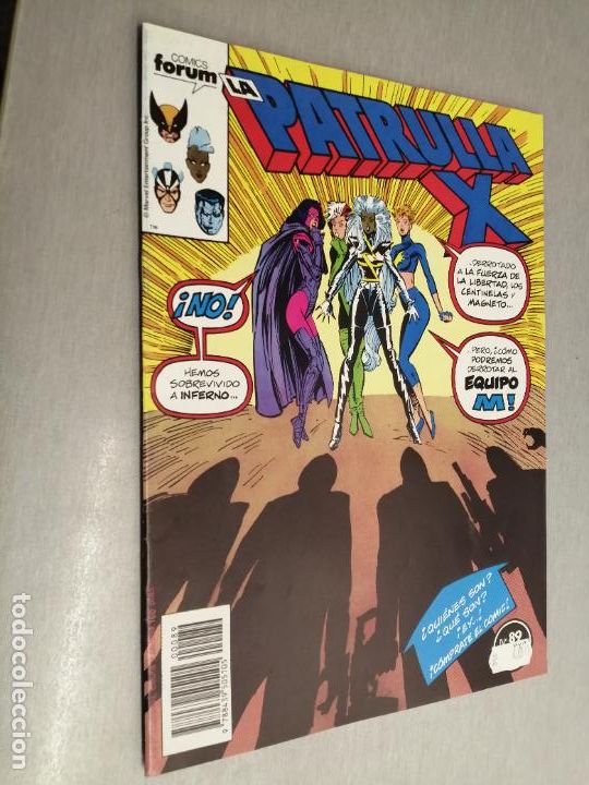 C&oacute;mics: PATRULLA X VOL. 1 N&ordm; 89 / MARVEL - FORUM - Foto 1