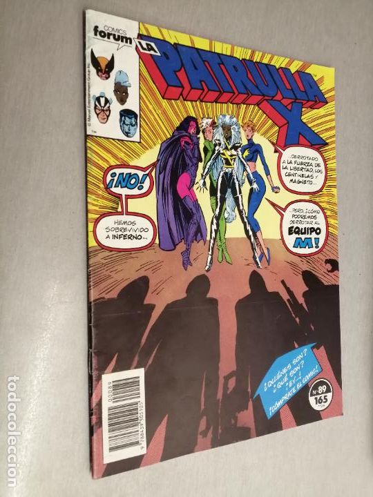 C&oacute;mics: PATRULLA X VOL. 1 N&ordm; 89 / MARVEL - FORUM - Foto 1