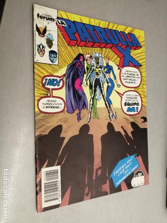 C&oacute;mics: PATRULLA X VOL. 1 N&ordm; 89 / MARVEL - FORUM - Foto 1