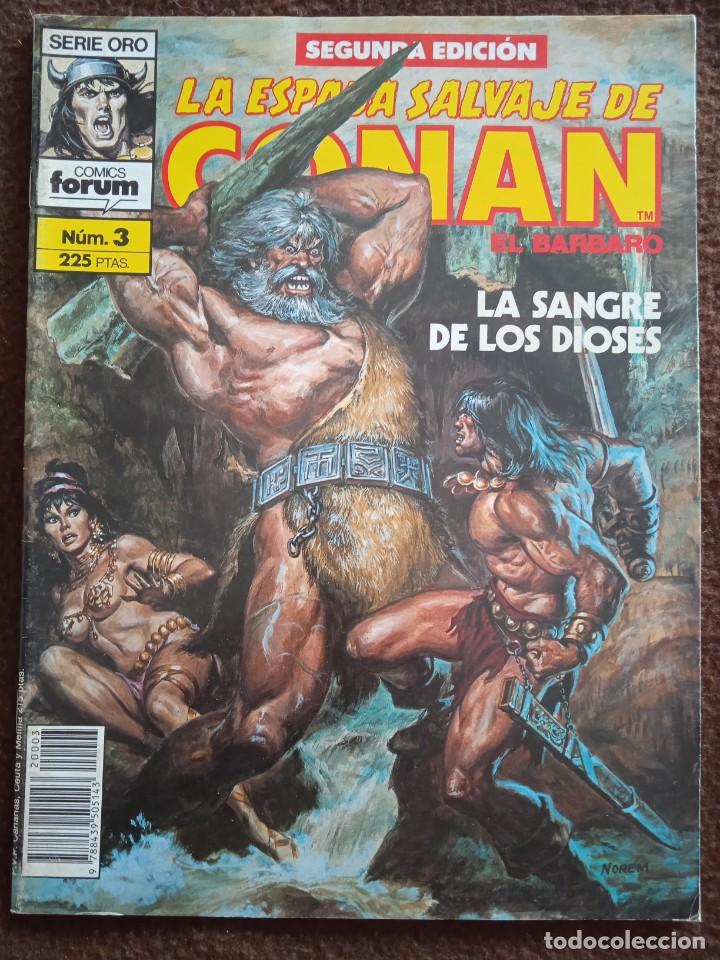 C&oacute;mics: LA ESPADA SALVAJE DE CONAN 3 SEGUNDA EDICI&Oacute;N-FORUM - Foto 1