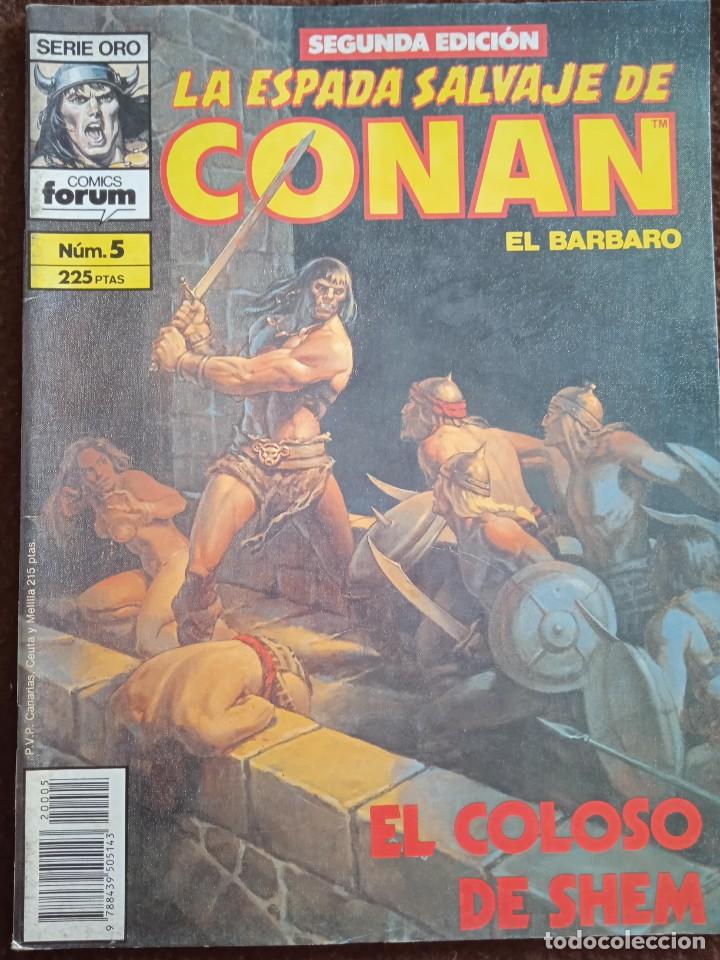 C&oacute;mics: LA ESPADA SALVAJE DE CONAN 5 SEGUNDA EDICI&Oacute;N-FORUM - Foto 1