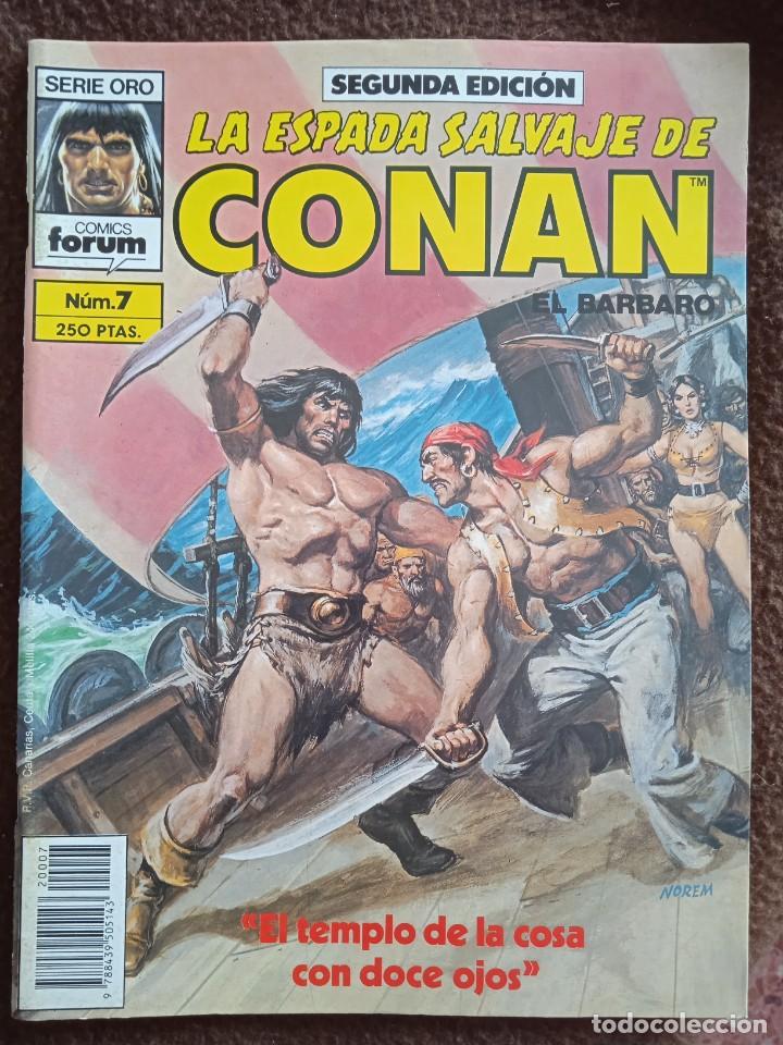C&oacute;mics: LA ESPADA SALVAJE DE CONAN 7 SEGUNDA EDICI&Oacute;N-FORUM - Foto 1