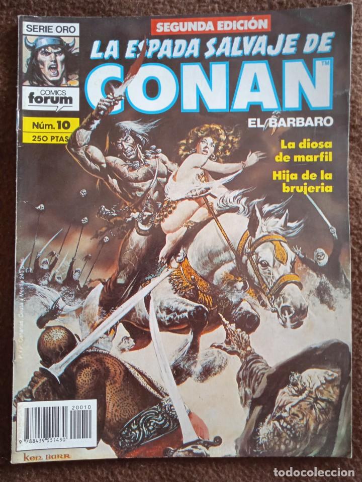 C&oacute;mics: LA ESPADA SALVAJE DE CONAN 10 SEGUNDA EDICI&Oacute;N-FORUM - Foto 1
