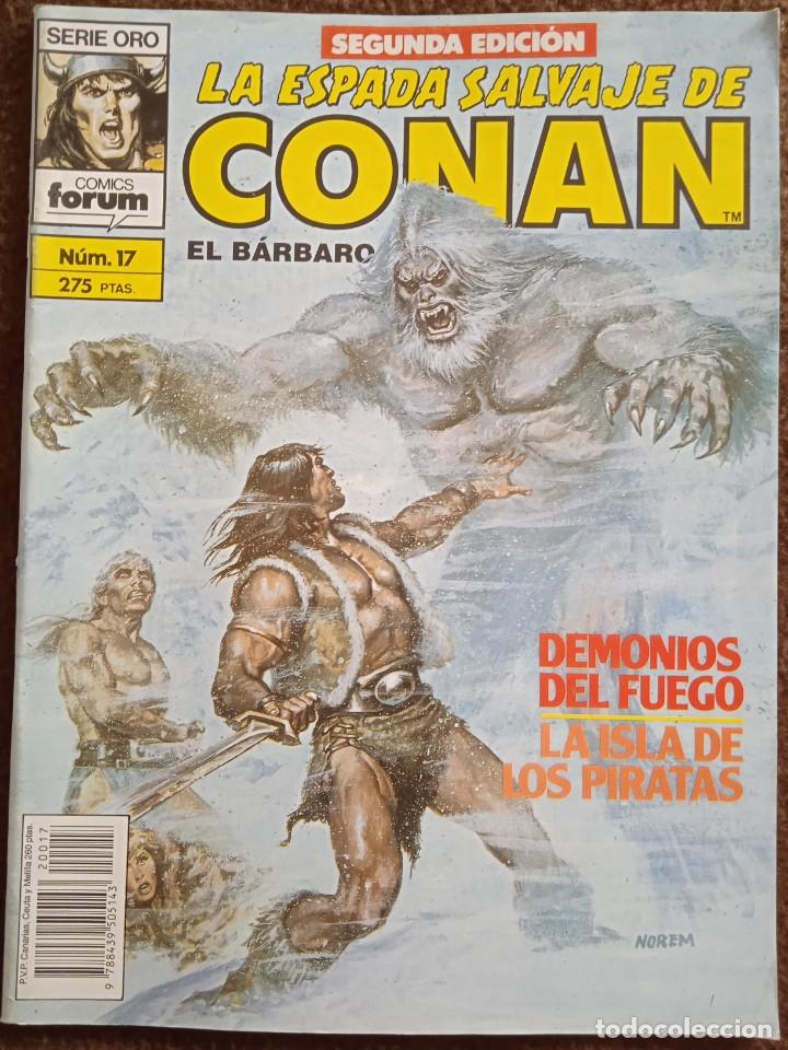 C&oacute;mics: LA ESPADA SALVAJE DE CONAN 17 SEGUNDA EDICI&Oacute;N-FORUM - Foto 1