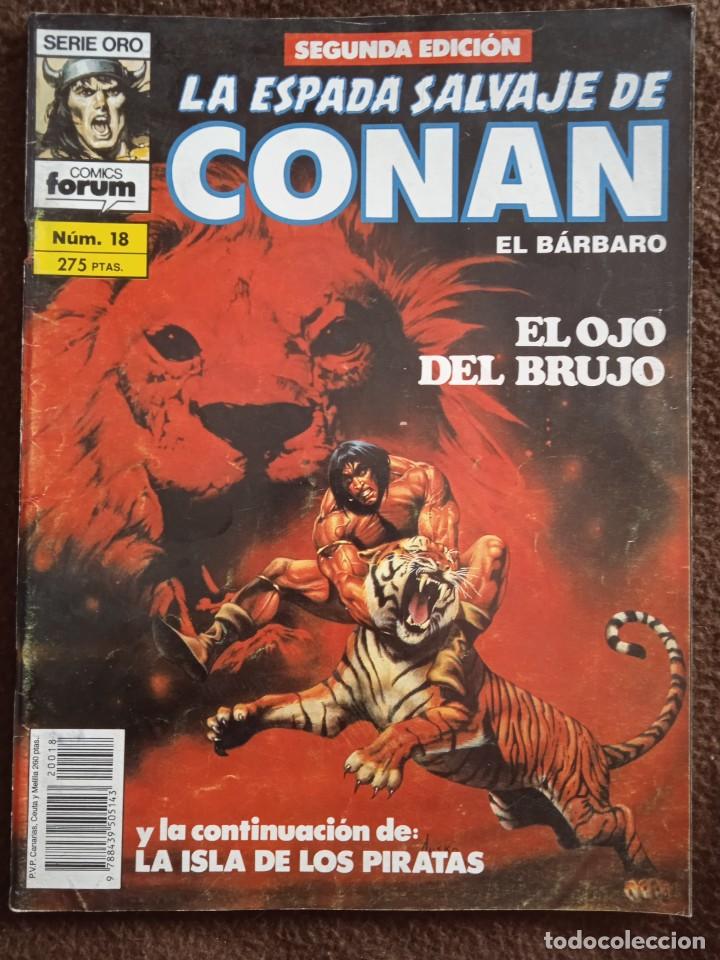 C&oacute;mics: LA ESPADA SALVAJE DE CONAN 18 SEGUNDA EDICI&Oacute;N-FORUM - Foto 1
