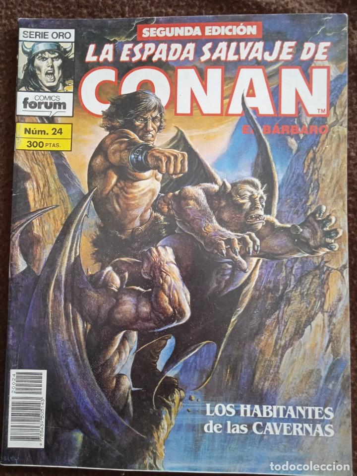 C&oacute;mics: LA ESPADA SALVAJE DE CONAN 24 SEGUNDA EDICI&Oacute;N-FORUM - Foto 1