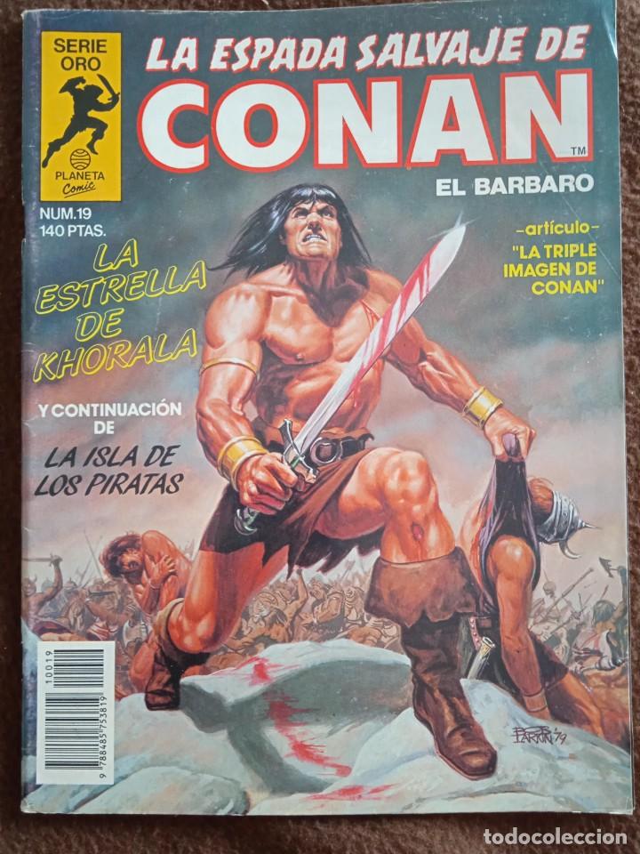 C&oacute;mics: LA ESPADA SALVAJE DE CONAN 19 PRIMERA EDICI&Oacute;N-FORUM - Foto 1