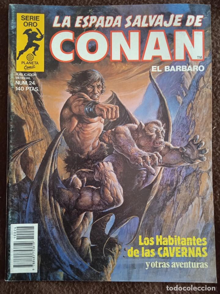 C&oacute;mics: LA ESPADA SALVAJE DE CONAN 24 PRIMERA EDICI&Oacute;N-FORUM - Foto 1