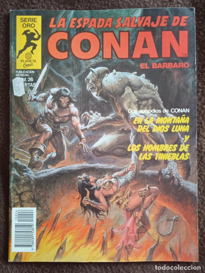 C&oacute;mics: LA ESPADA SALVAJE DE CONAN 26 PRIMERA EDICI&Oacute;N-FORUM - Foto 1