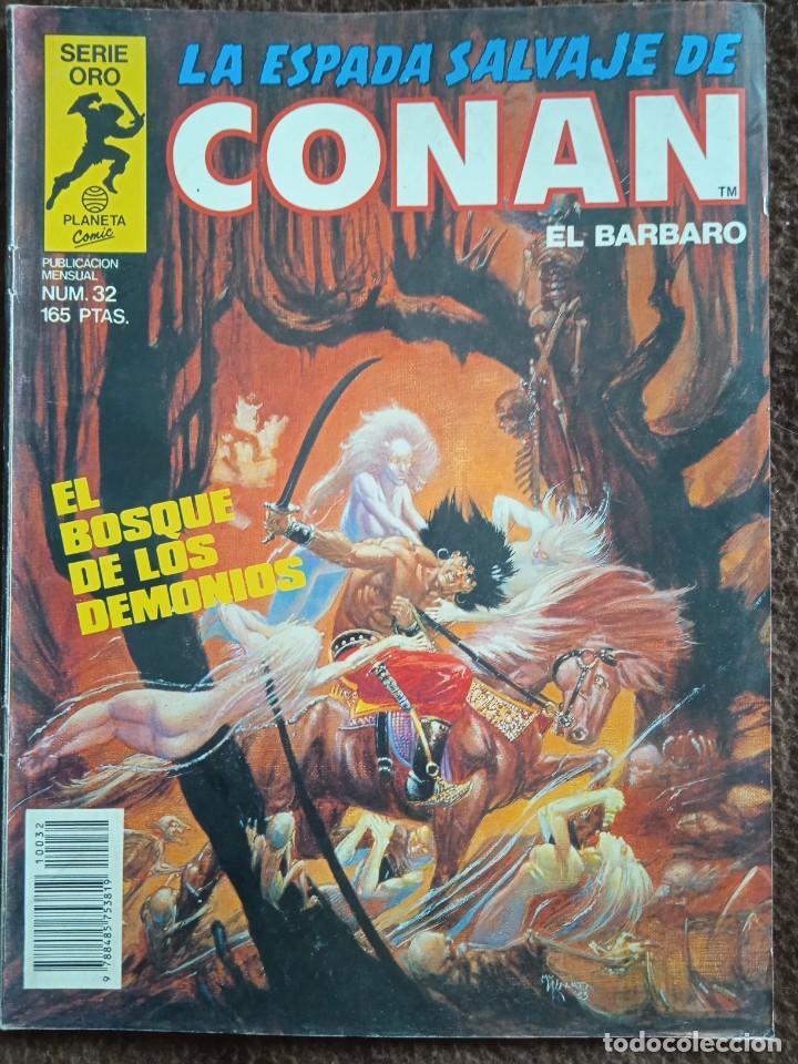 C&oacute;mics: LA ESPADA SALVAJE DE CONAN 32 PRIMERA EDICI&Oacute;N-FORUM - Foto 1