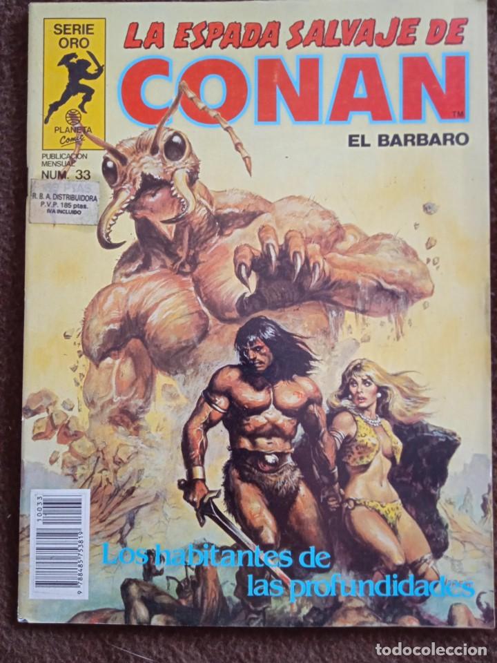 C&oacute;mics: LA ESPADA SALVAJE DE CONAN 33 PRIMERA EDICI&Oacute;N-FORUM - Foto 1