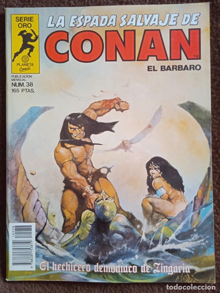 C&oacute;mics: LA ESPADA SALVAJE DE CONAN 38 PRIMERA EDICI&Oacute;N-FORUM - Foto 1