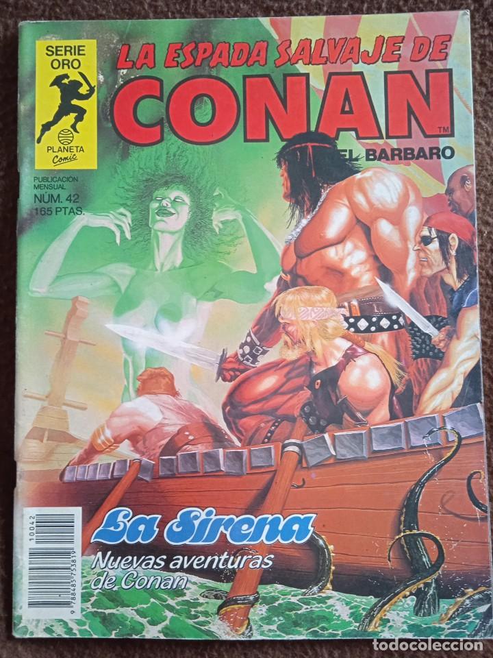 C&oacute;mics: LA ESPADA SALVAJE DE CONAN 42 PRIMERA EDICI&Oacute;N-FORUM - Foto 1
