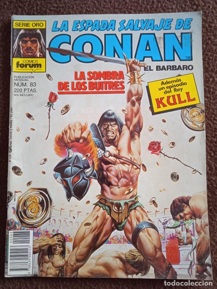 C&oacute;mics: LA ESPADA SALVAJE DE CONAN 83 PRIMERA EDICI&Oacute;N-FORUM - Foto 1