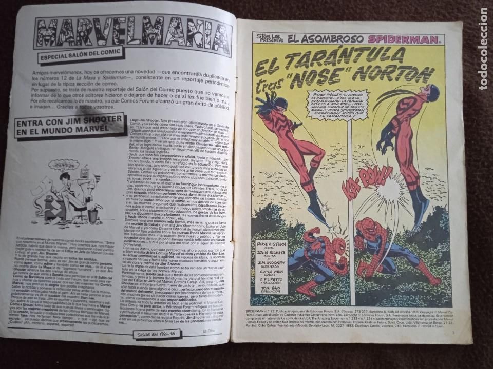 C&oacute;mics: SPIDERMAN 12 VOL 1 FORUM - Foto 2