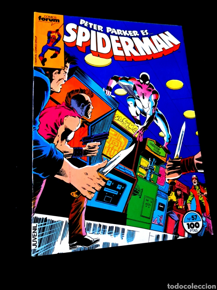 C&oacute;mics: EXCELENTE ESTADO SPIDERMAN 57 COMICS FORUM MARVEL - Foto 1
