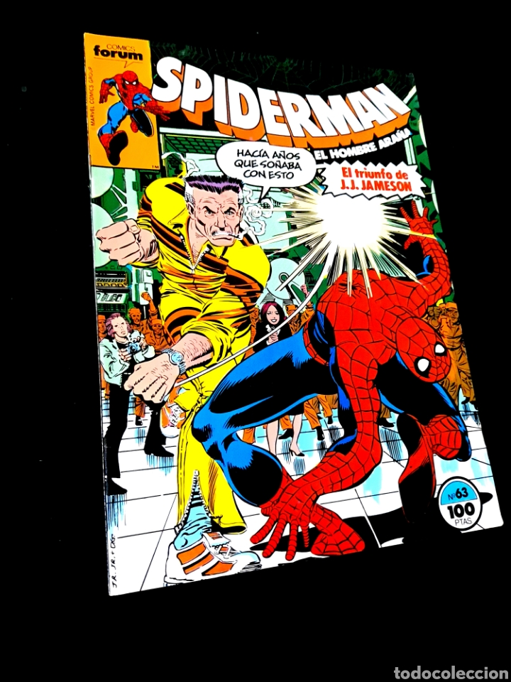 C&oacute;mics: EXCELENTE ESTADO SPIDERMAN 63 COMICS FORUM MARVEL - Foto 1