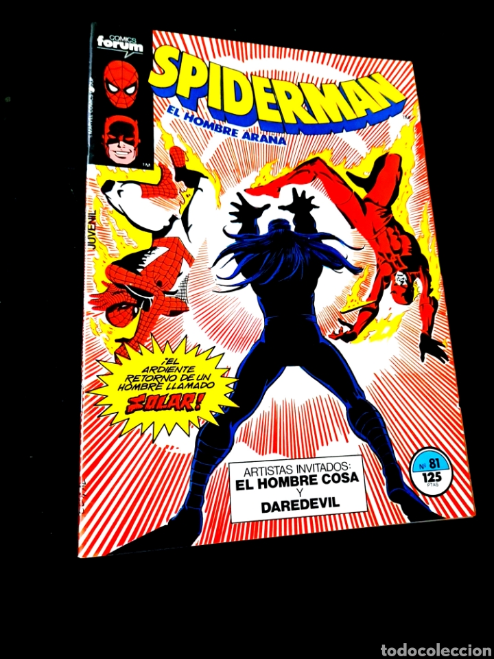 C&oacute;mics: EXCELENTE ESTADO SPIDERMAN 81 COMICS FORUM MARVEL - Foto 1