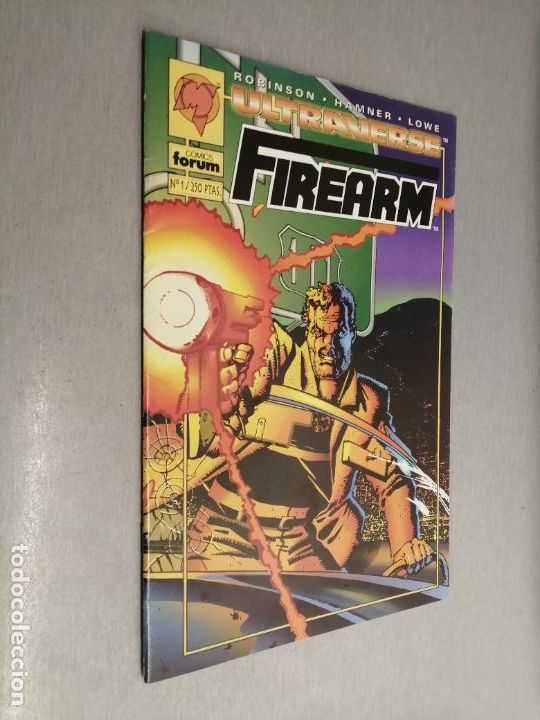 C&oacute;mics: ULTRAVERSE FIREARM N&ordm; 1 / ROBINSON - HAMNER - LOWE / FORUM - Foto 1