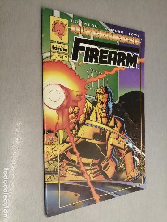 C&oacute;mics: ULTRAVERSE FIREARM N&ordm; 1 / ROBINSON - HAMNER - LOWE / FORUM - Foto 1