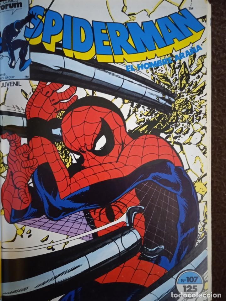 C&oacute;mics: SPIDERMAN 106-107-108-109-110 VOL 1-FORUM - Foto 4