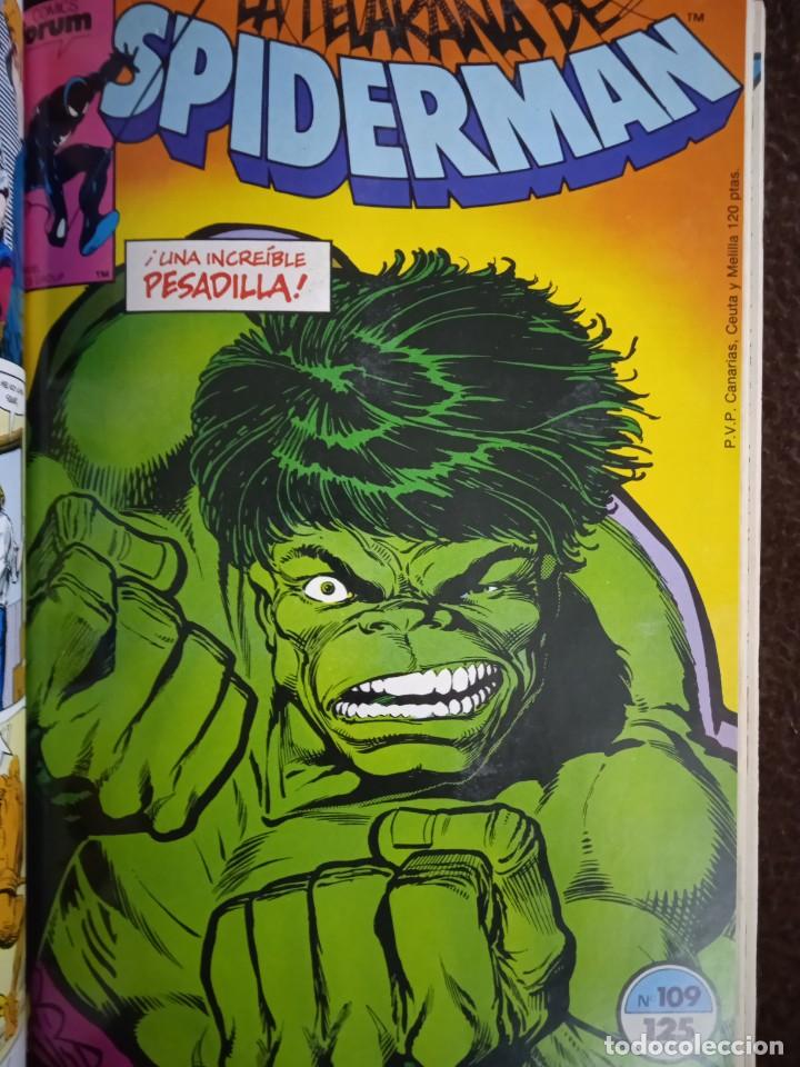 C&oacute;mics: SPIDERMAN 106-107-108-109-110 VOL 1-FORUM - Foto 6