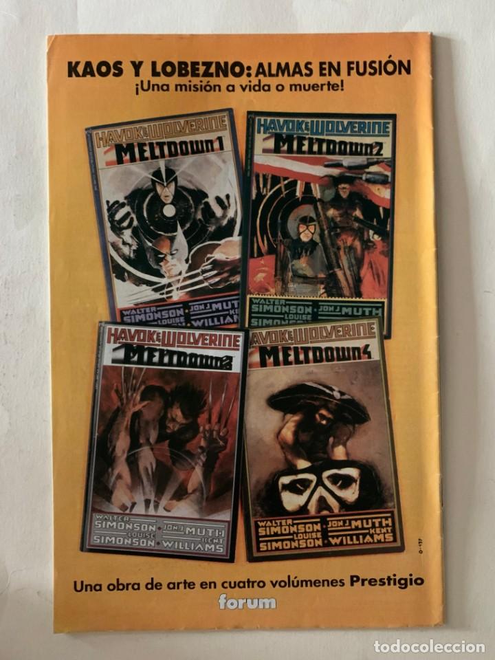 C&oacute;mics: COMICS FORUM - MARVEL COMICS - X-MEN N&ordm;3 - Foto 2