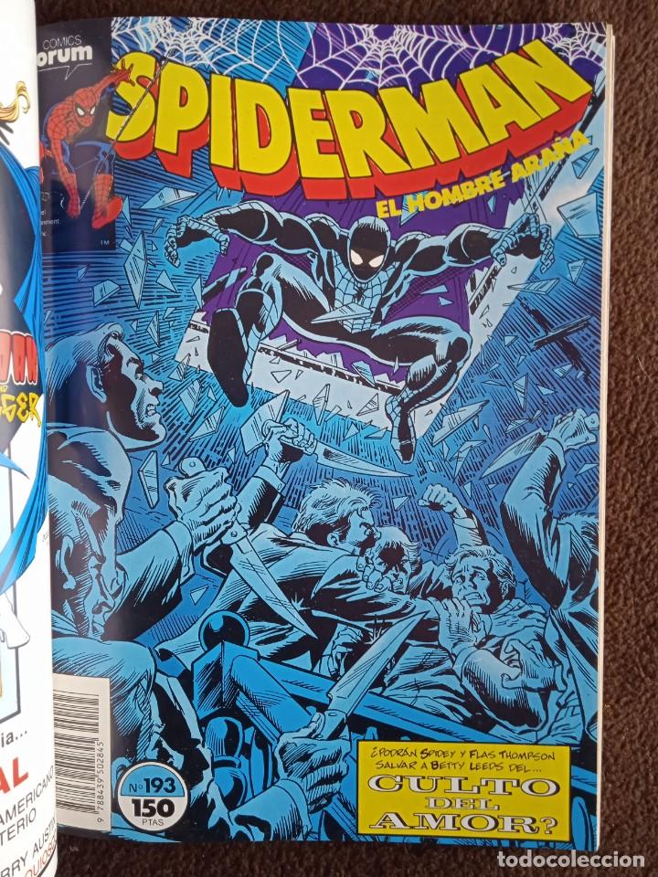 C&oacute;mics: SPIDERMAN 191-192-193-194-195 VOL 1-FORUM - Foto 5