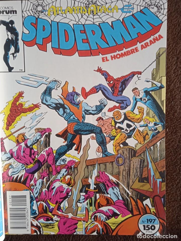 C&oacute;mics: SPIDERMAN 196-197-198-199-200 VOL 1-FORUM - Foto 4