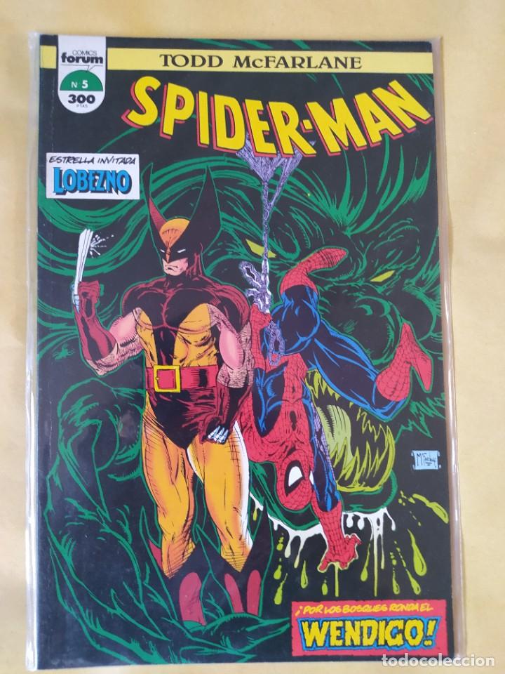 C&oacute;mics: SPIDERMAN - TODD MCFARLANE - N&ordm;5 - MARVEL - FORUM-(VFN)-BOLSA & BACKBOARD - Foto 1