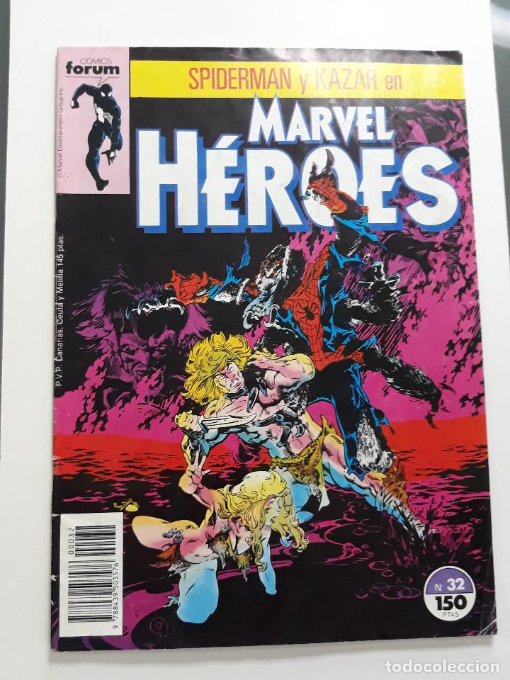 C&oacute;mics: Marvel H&eacute;roes N&ordm; 32 SPIDERMAN Y KAZAR - forum - Foto 1