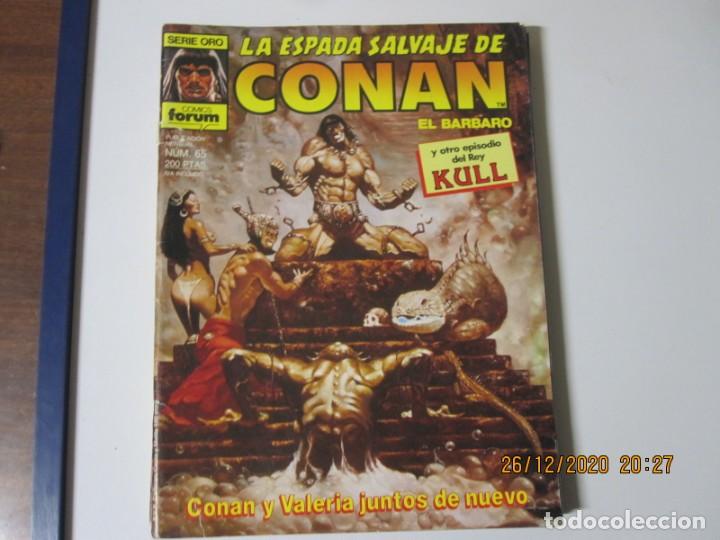 C&oacute;mics: LA ESPADA SALVAJE DE CONAN EL B&Aacute;RBARO N&ordm; 65 - Foto 1