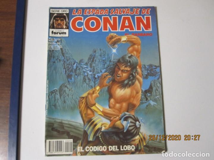 C&oacute;mics: LA ESPADA SALVAJE DE CONAN EL B&Aacute;RBARO N&ordm; 99 - Foto 1