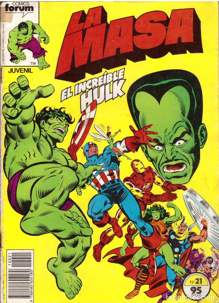 C&oacute;mics: Comic La Masa, El increible Hulk, n&ordm; 21 - Forum - Foto 1