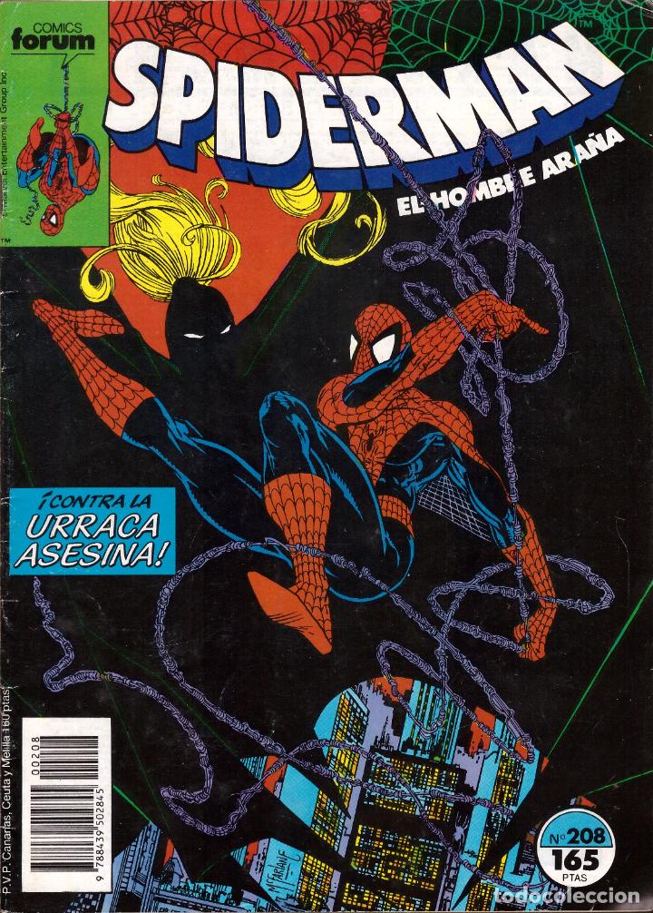 C&oacute;mics: Comic Spiderman, El hombre ara&ntilde;a, n&ordm; 208 - Forum - Foto 1