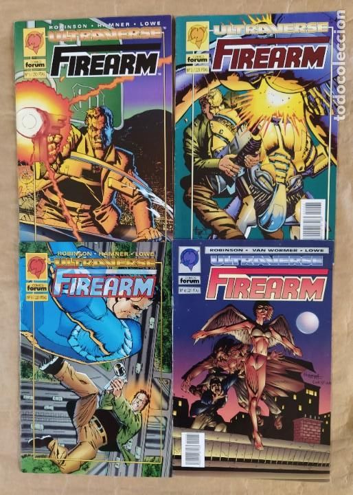 C&oacute;mics: FIREARM - FORUM / COLECCI&Oacute;N COMPLETA (4 N&Uacute;MEROS) - Foto 1