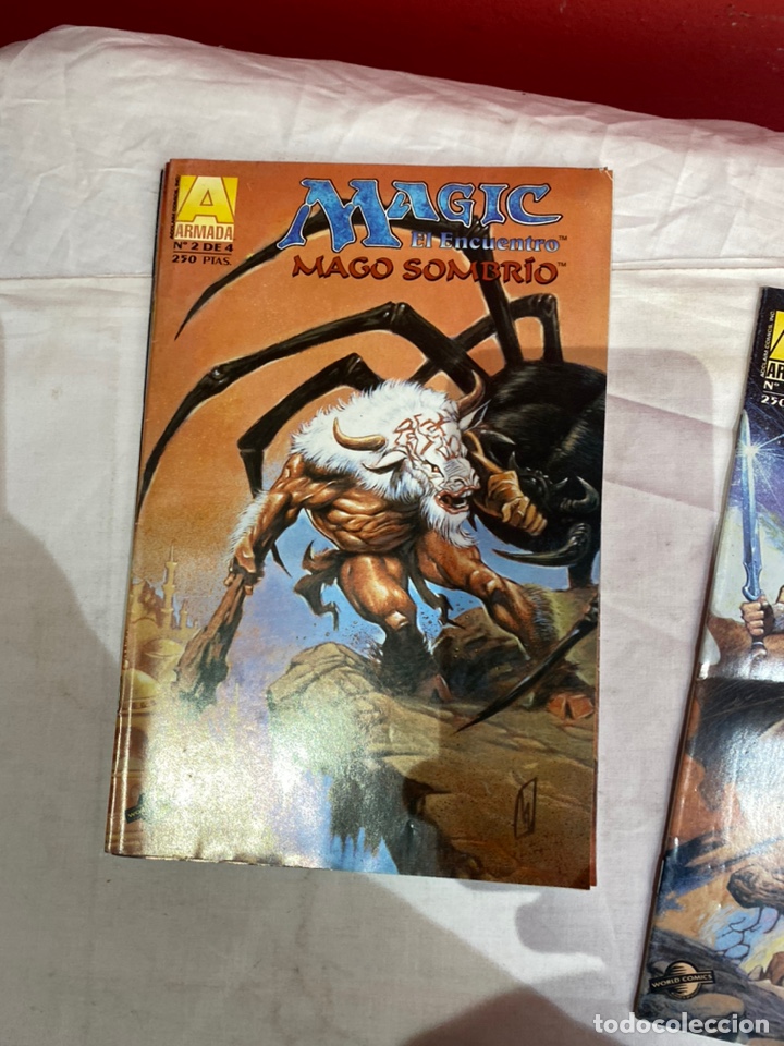 Cómics: 4 COMICS: MAGIC EL ENCUENTRO - MAGO SOMBRIO - COMPLETA - Foto 3 - 243594950