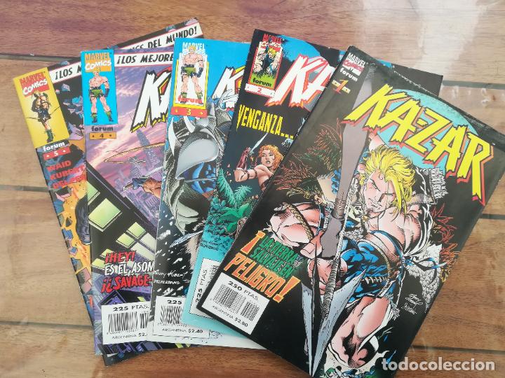 C&oacute;mics: KAZAR. LOTE DEL 1 AL 5. FORUM - Foto 1