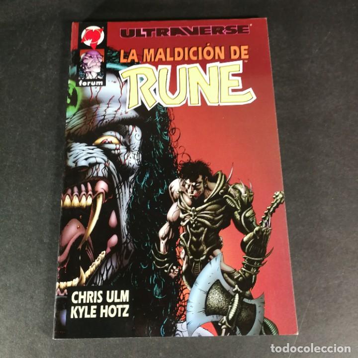 C&oacute;mics: Ultraverse La Maldici&oacute;n de Rune Forum como nuevo - Foto 1