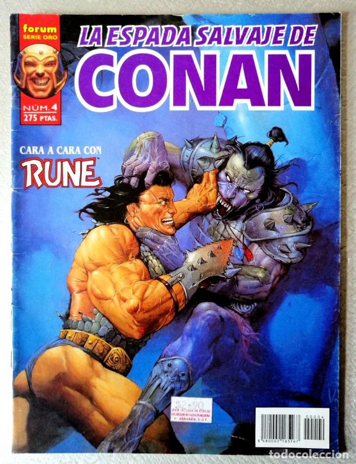 C&oacute;mics: LA ESPADA SALVAJE DE CONAN VOL. 2 N&ordm; 4 - FORUM 1996 - Foto 1