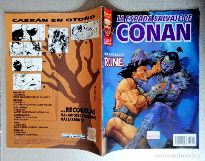 C&oacute;mics: LA ESPADA SALVAJE DE CONAN VOL. 2 N&ordm; 4 - FORUM 1996 - Foto 2